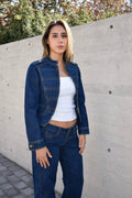 Blazze 04 - Zip jacket indigo